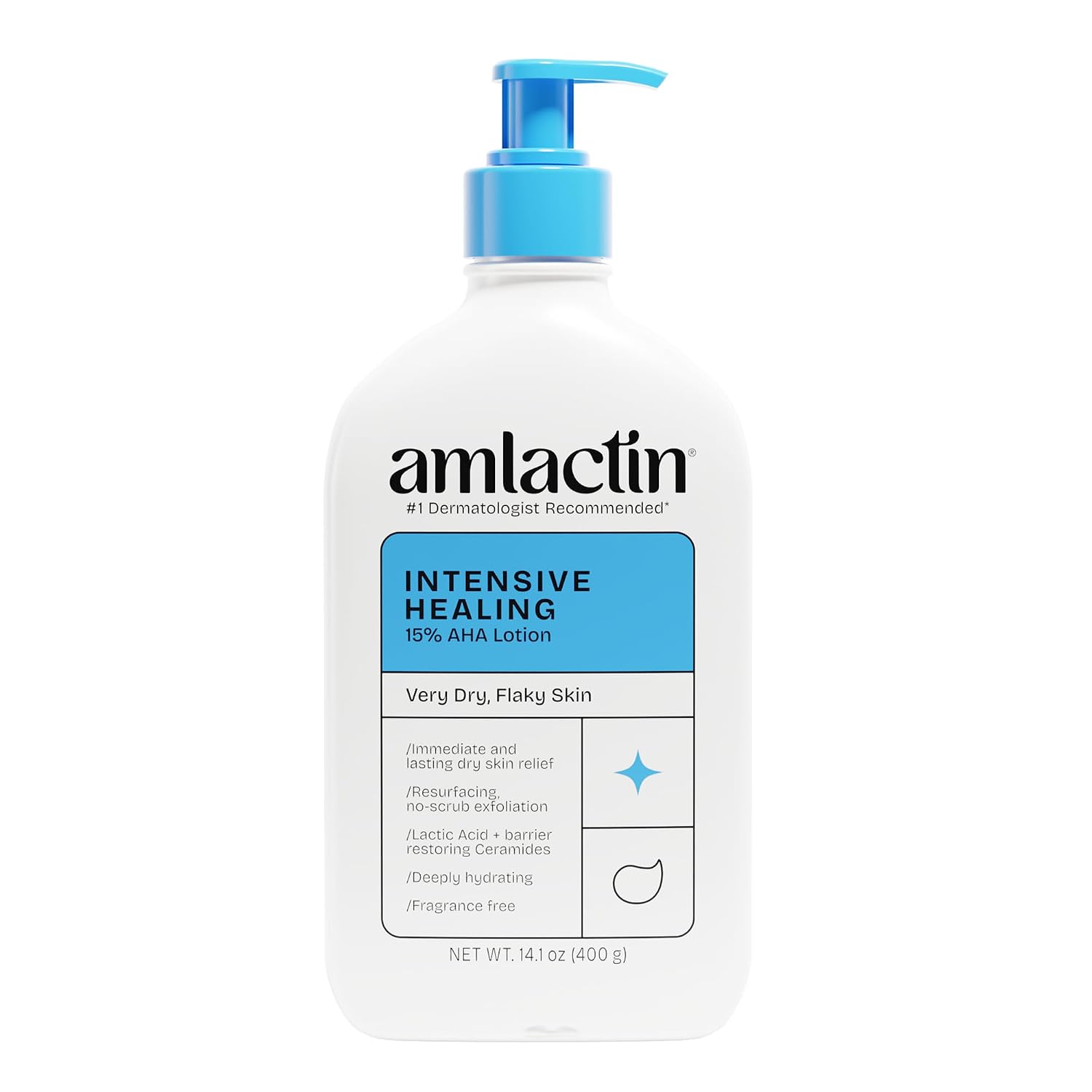 Detalle de AmLactin Intensive Healing Lotion 15% AHA