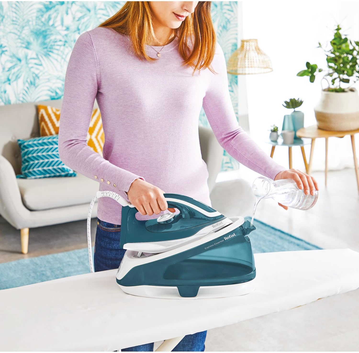 Thumbnail 3 de Tefal SV6115 Express Essential Dampfbügelstation (5,2 bar, 280 g/Min. Dampfstoß, 1,4 l) – für schnelles Bügeln