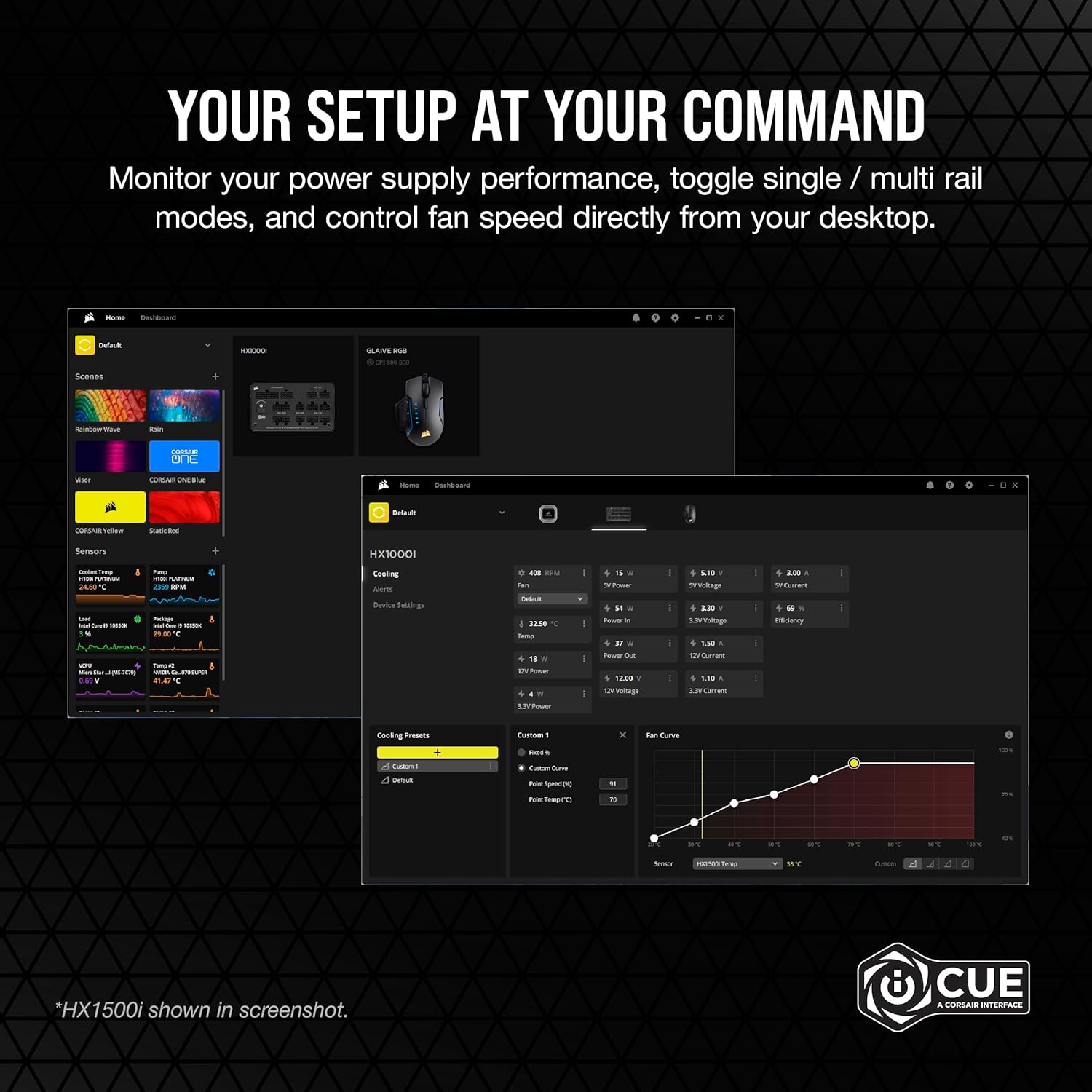 Thumbnail 6 de Corsair HX1000i 1000W modular power supply ⚡