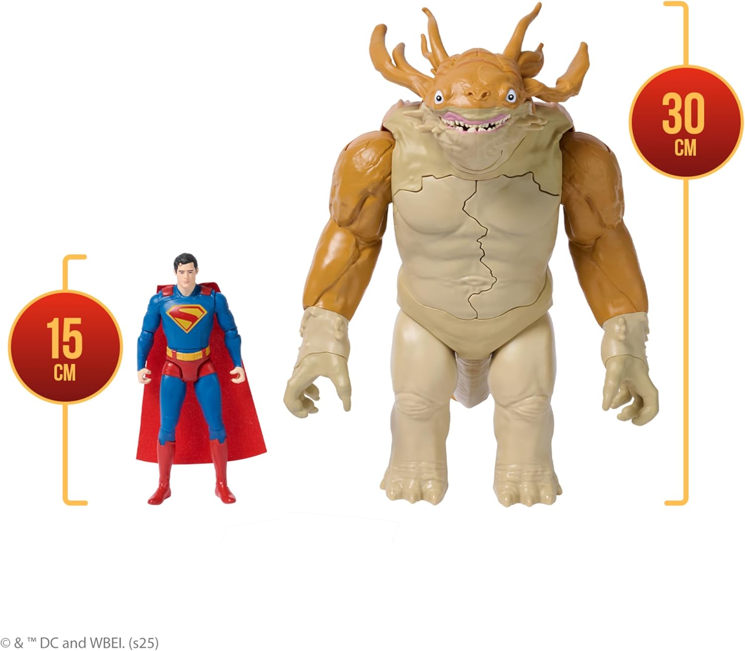 Thumbnail 2 de DC Comics Battle Pack Kaiju – Superman contre Kaiju géant, 30 cm + 15 cm articulée, avec éruption de slime bleu