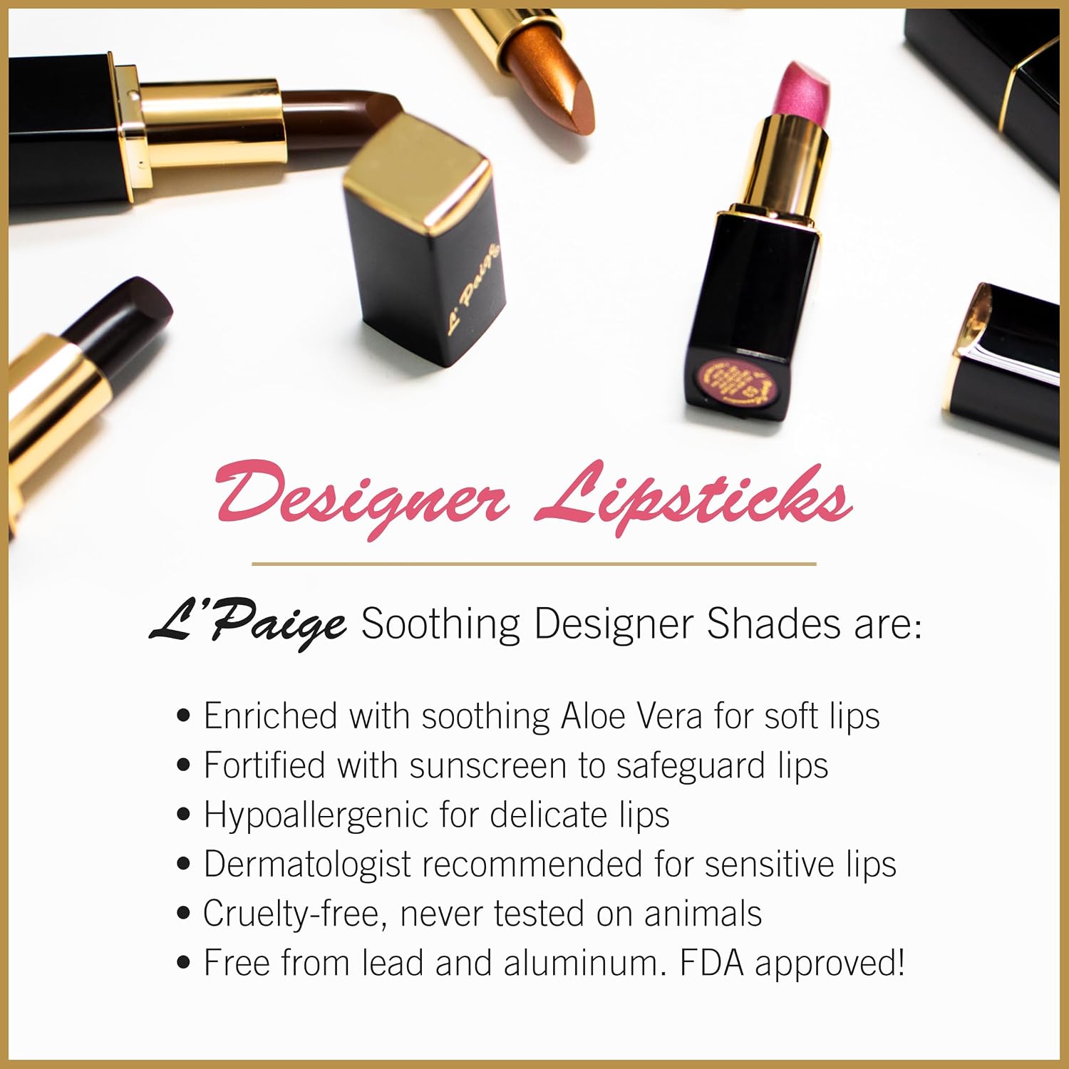 Thumbnail 2 de L’Paige SG_B073C7DPMD_US Grape Ice Lipstick, L02 Frosted Lavender Shimmer