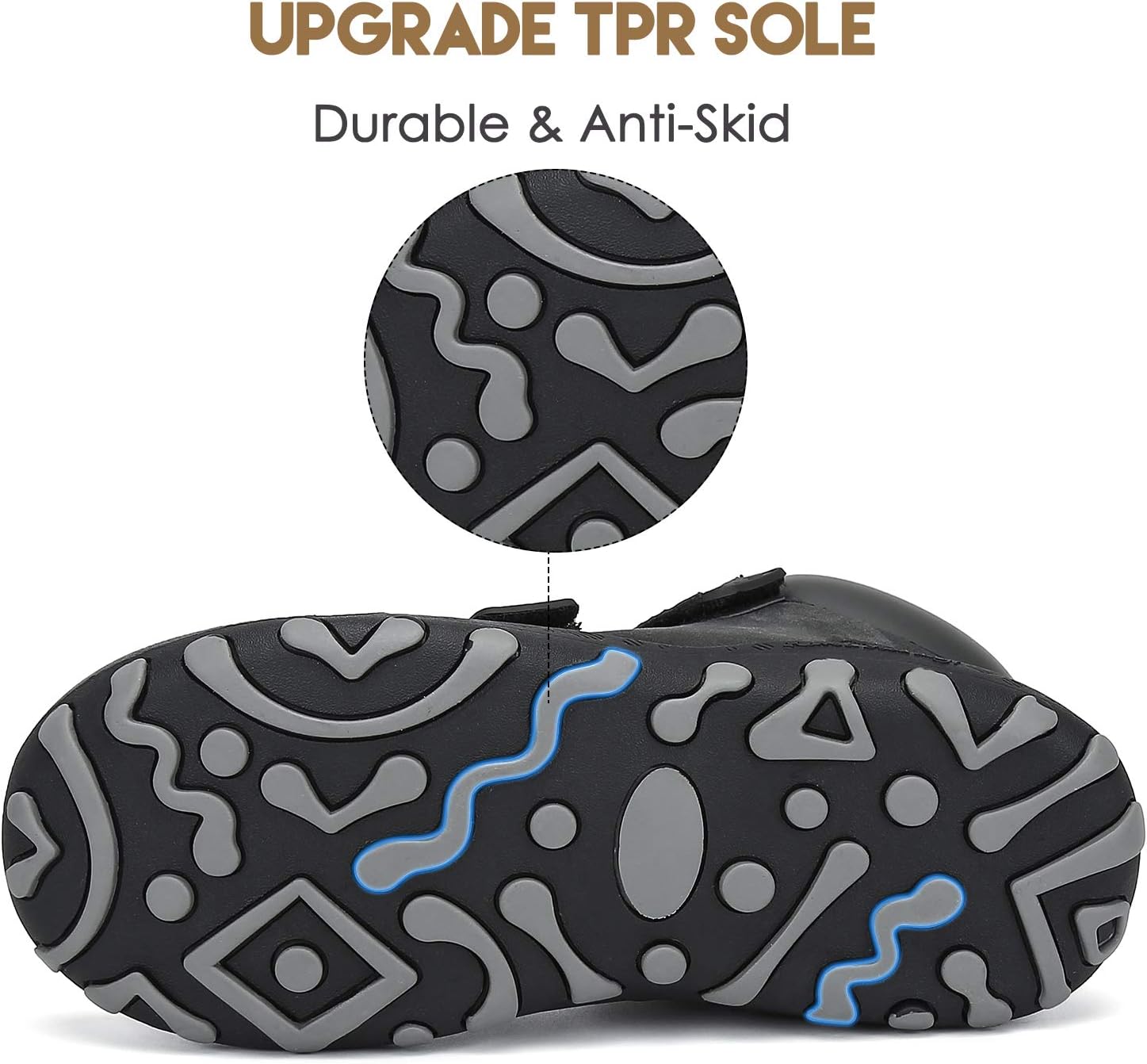 Thumbnail 5 de Mishansha Kids Hiking Boots: Water-Resistant, Anti-Collision Non-Slip Outdoor Footwear for Toddlers and Kids