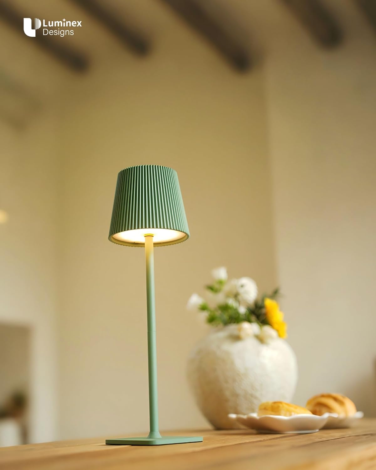 Thumbnail 4 de LuminexDesigns Rechargeable Table Lamp Set (2) – 5200mAh, 3 Colour Temperatures, IP54, Cordless & Dimmable