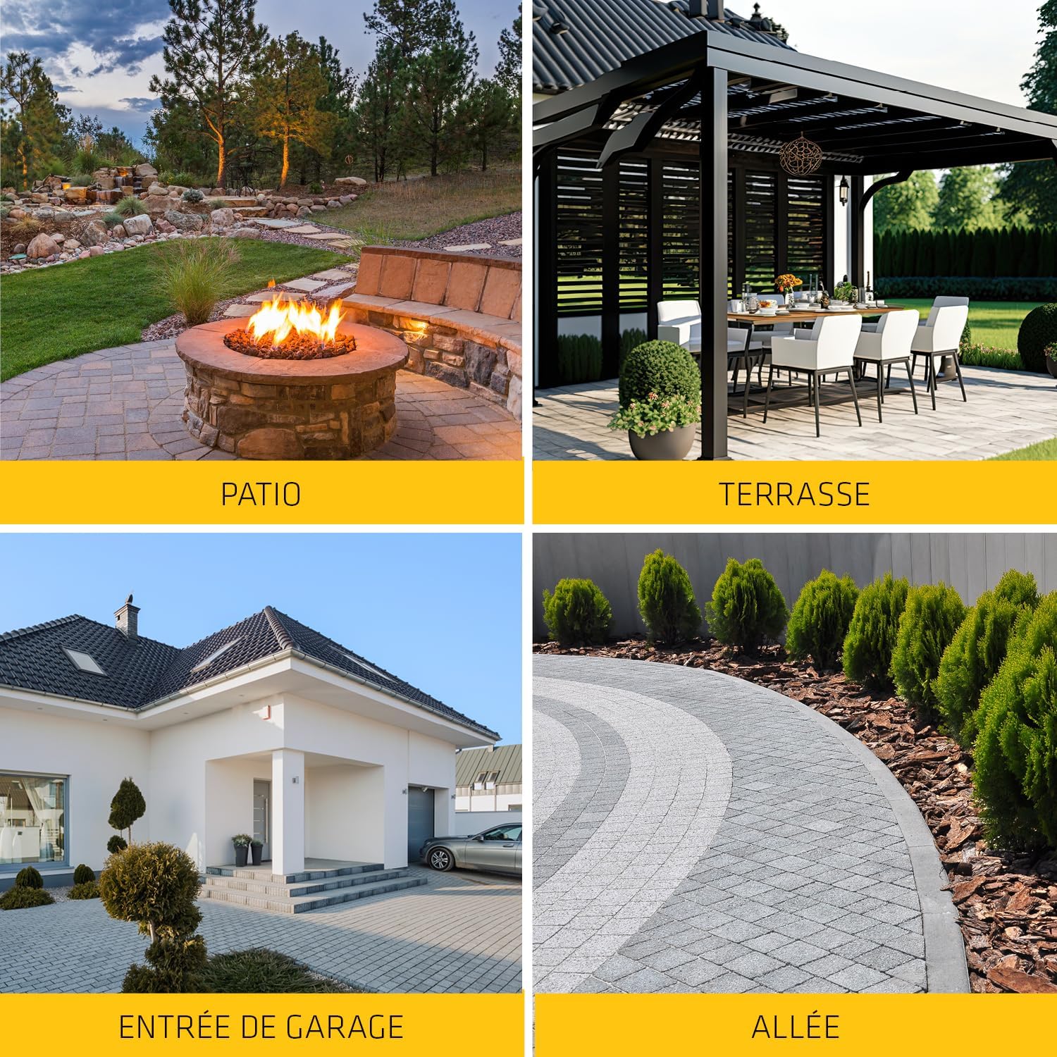 Thumbnail 6 de SIKA Sikagard 212 Protecteur Sol Satiné — Hydrofuge et durcisseur de joints de sable pour pavés (20L)