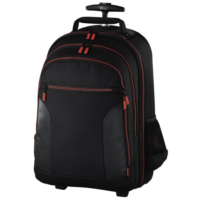 Detalle de Mochila Miami 200 para cámara negro/rojo