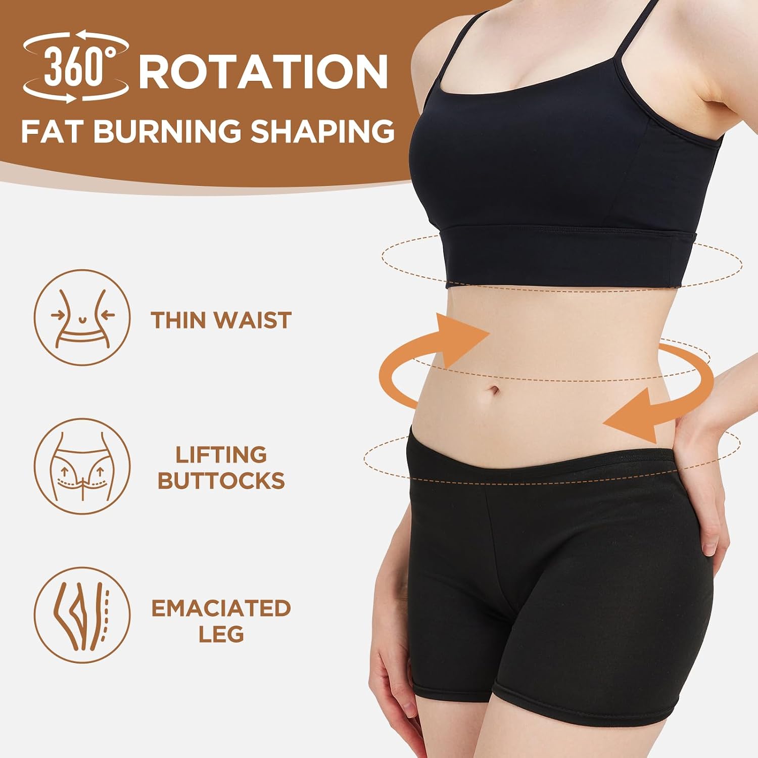 Thumbnail 3 de MZDXJ Wooden Cellulite Massage Roller – 12 Wheel Handheld Fascia Tool