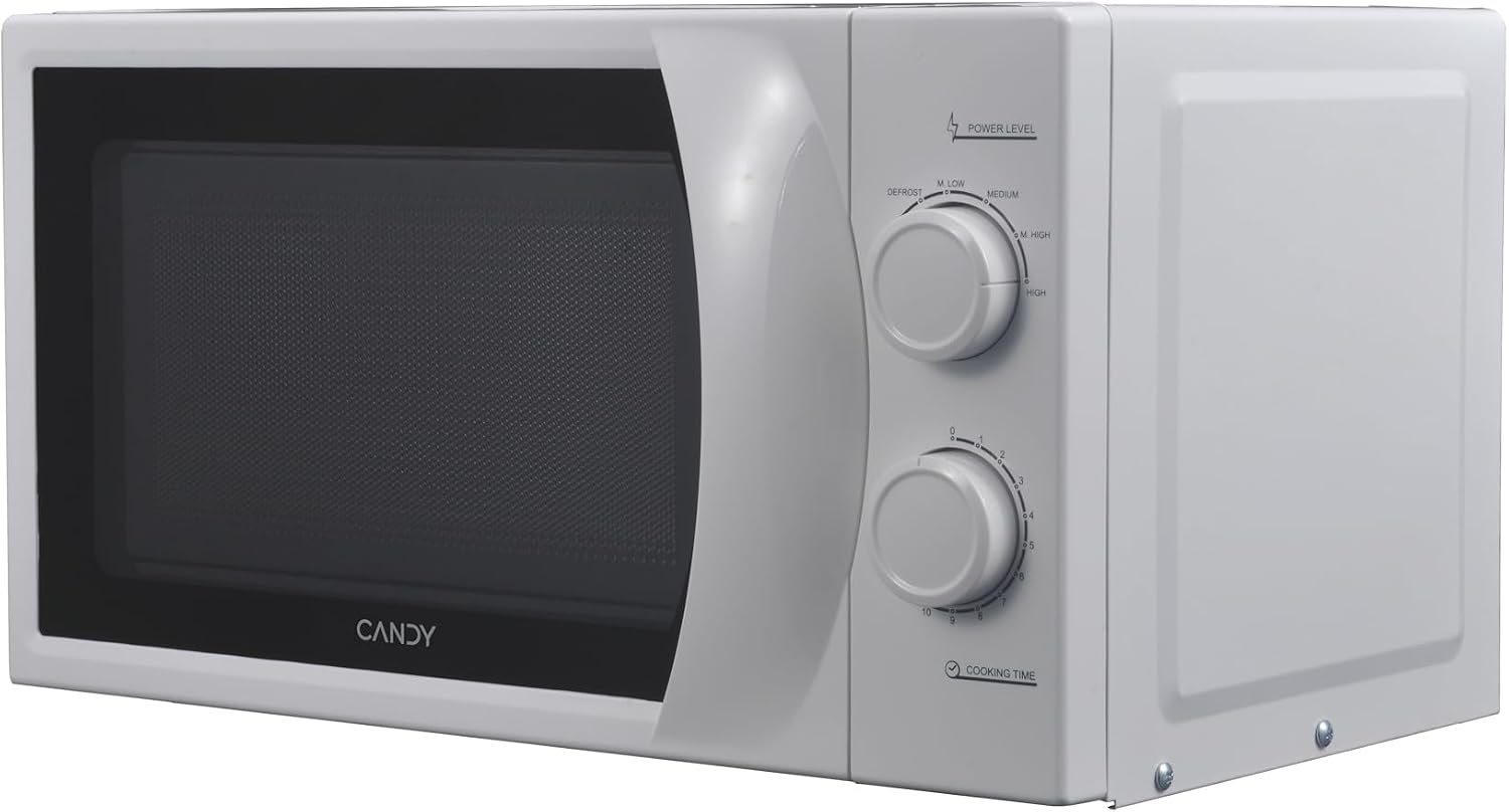 Detalle de Candy Idea Forno a Microonde 20 L - 700 W, 6 livelli, Defrost, Timer e Segnale Fine Cottura, Bianco (CMW2070M)