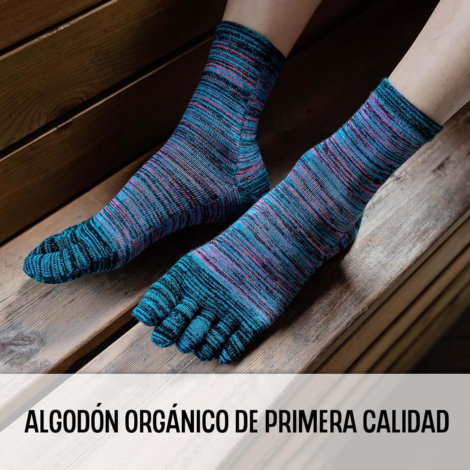 Thumbnail 5 de PUTUO Calcetines dedos 39-44 5 pares