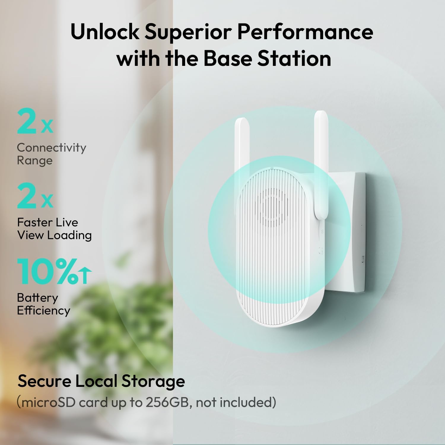 Detalle 2 de BOTSLAB 2K Video Doorbell Camera Wireless đź“«