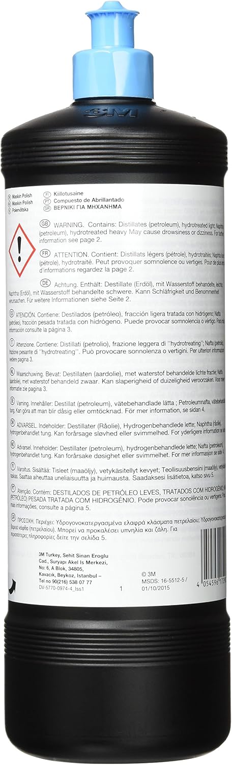 Thumbnail 2 de 3M Perfect-it Hochglanz-Maschinenpolitur, 09376 – Hochglanz-Finish, 1 L