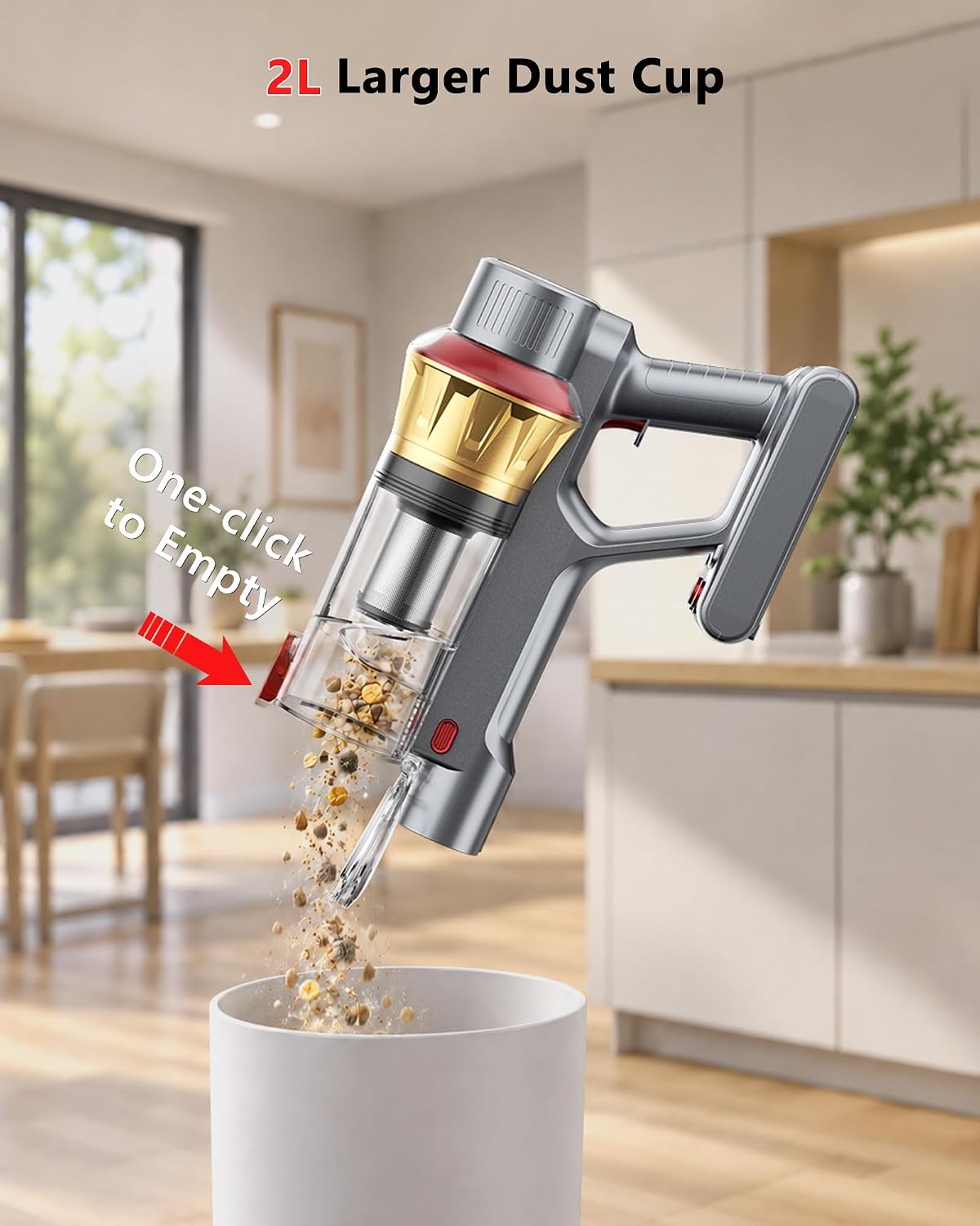 Thumbnail 4 de AIPOWAY 650W 55KPA Cordless Vacuum — 75 min 🧹