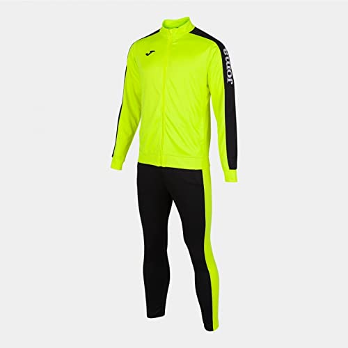 Detalle 2 de Joma Academy III Chándal Hombre Amarillo Flúor 💪