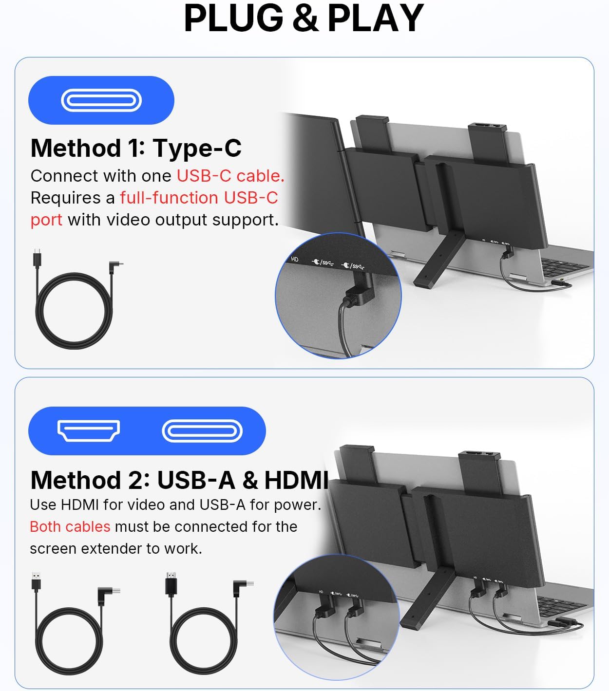 Detalle 2 de MagicRaven Laptop Screen Extender, 14-Inch