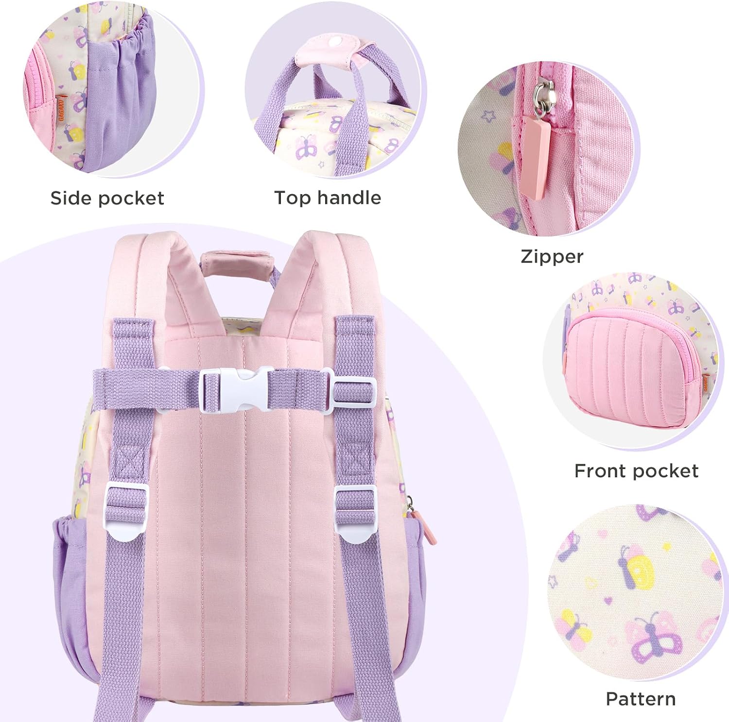 Thumbnail 2 de GAGAKU Kinderrucksack Schmetterling 0,75 lbs