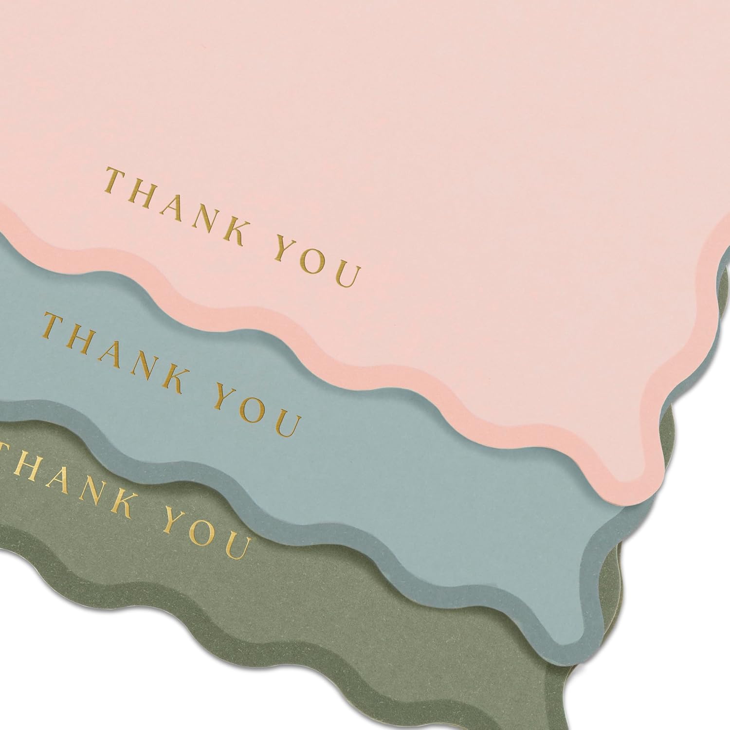 Detalle 2 de ZICOTO Thank You Cards, 4 x 6-Inch Folded