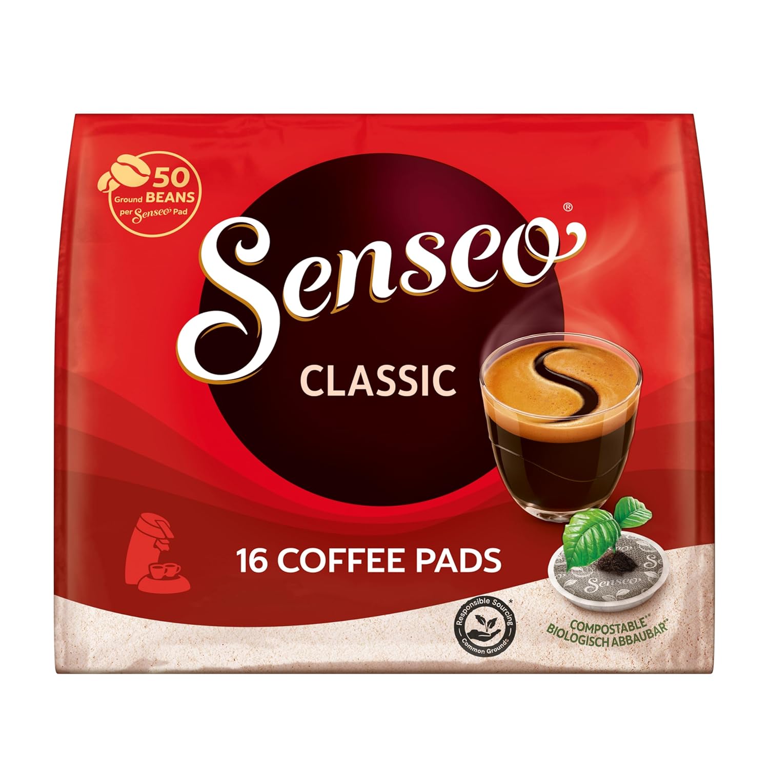 Detalle 2 de Senseo Probierbox 5 Sorten – 66 Kaffeepads zum Probieren (5 x 16 Pads)