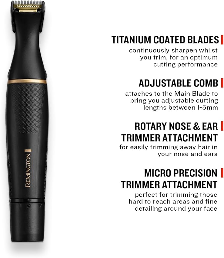 Detalle de Remington NE7000 Cortapelos Nariz y Orejas ✂