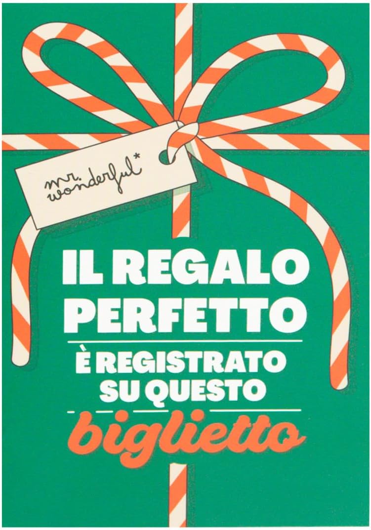Detalle de Mr. Wonderful - Biglietto di Natale con registratore di messaggi audio