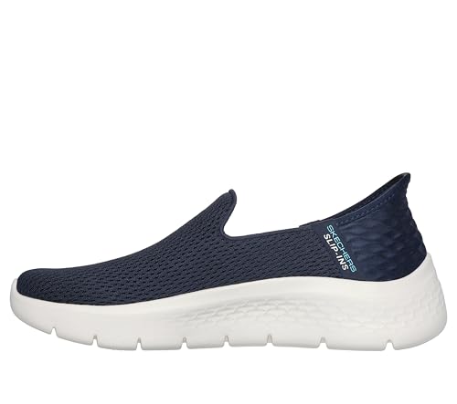 Detalle 2 de Skechers Go Walk Flex Relish Women's Slip-Ins Trainers, Navy, Memory Foam