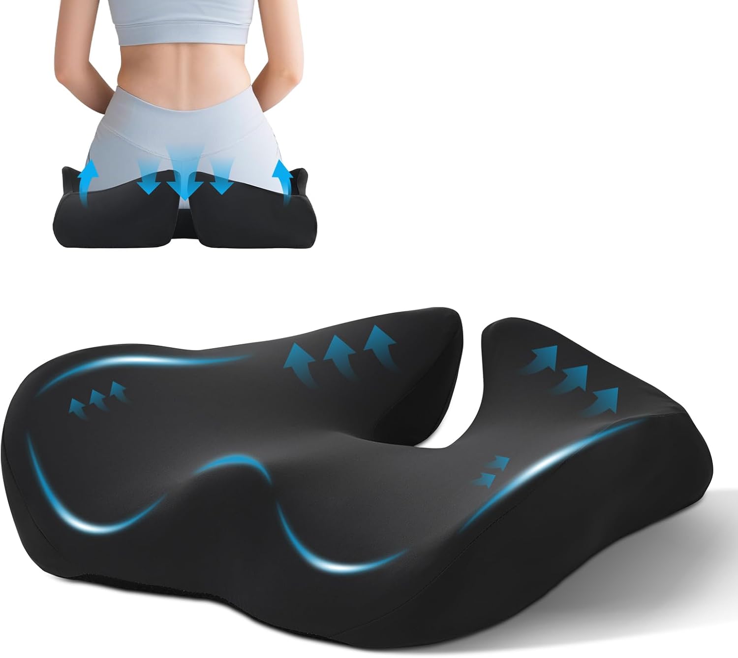 Detalle de BRO Extra Large Coccyx Cushion 50x42cm