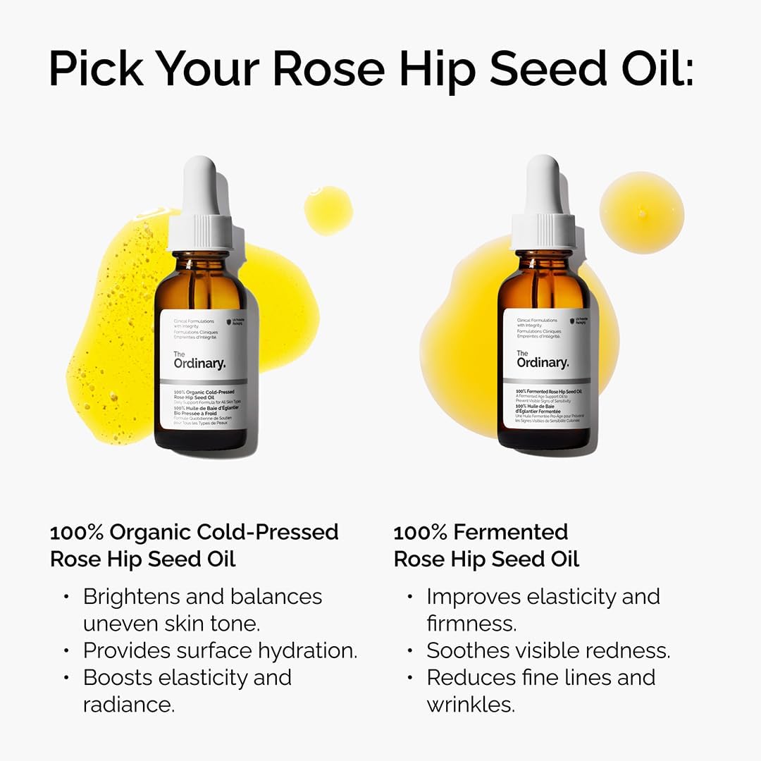 Detalle de The Ordinary 100% Organic Cold-Pressed Rose Hip Seed Oil – 30ml