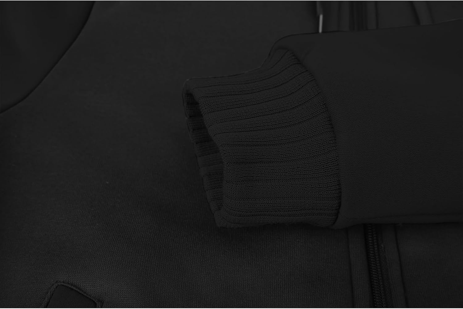 Detalle 1 de ZITY Men's Sherpa-Lined Zip-Up Hoodie