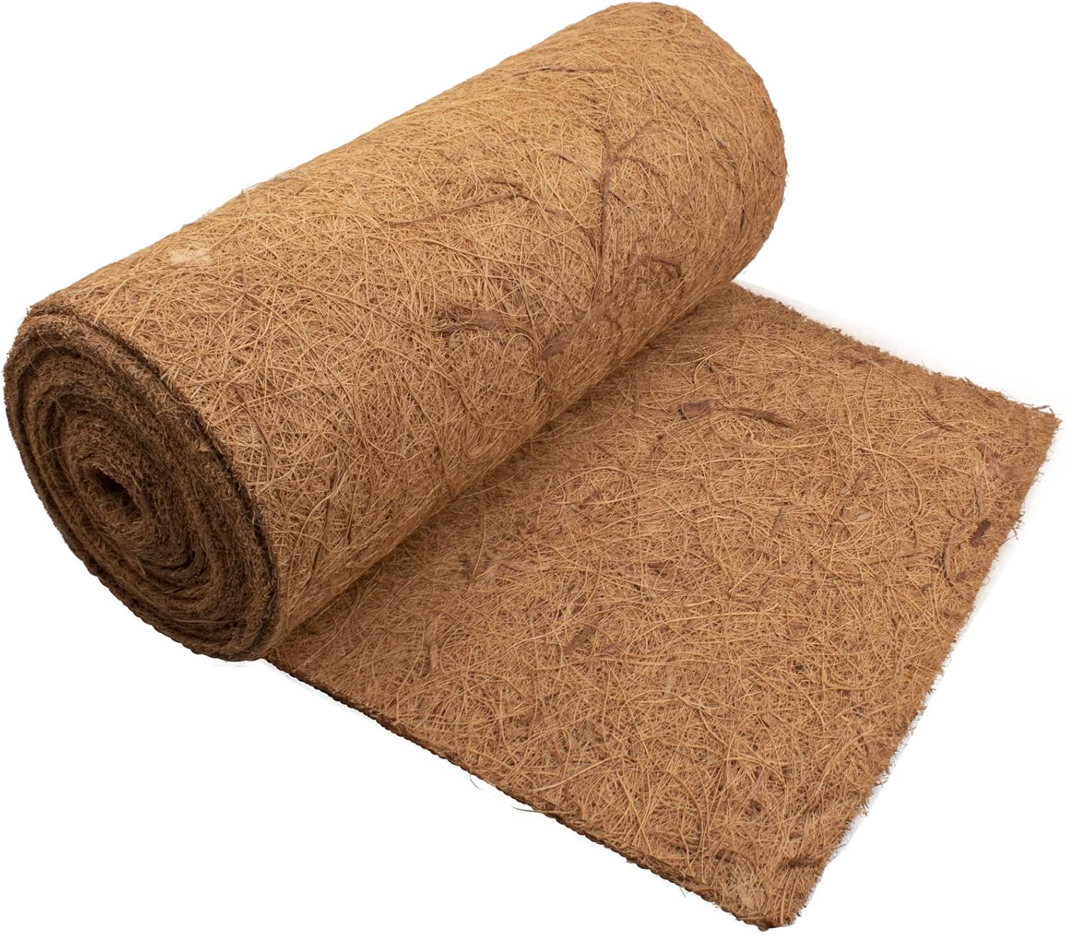 Fengaim 3m x 0.3m Coco Hanging Basket Liner (Coconut Fibre Matting Roll) for Containers & Reptile Set-ups