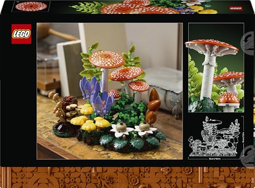 Thumbnail 12 de LEGO Botanicals Woodland Mushrooms (11505) – Adult DIY Decor