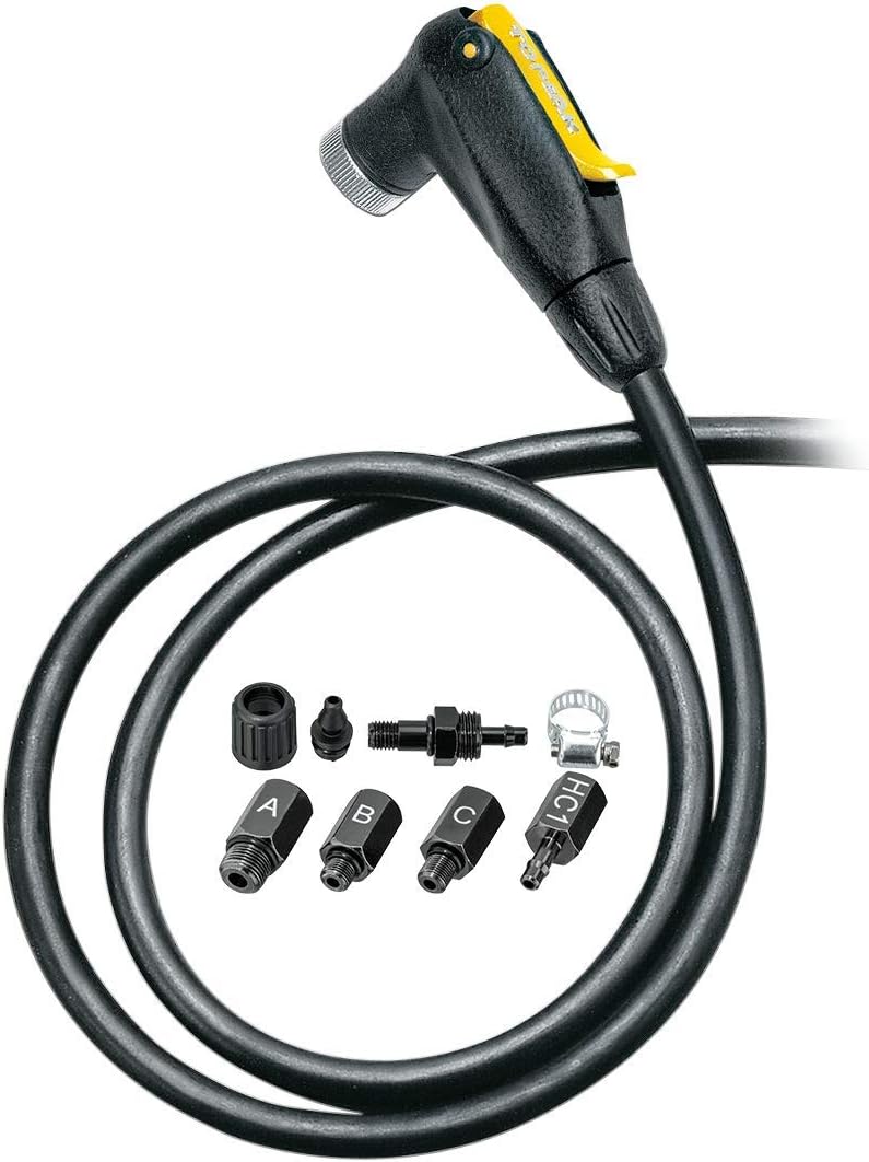 Detalle de Topeak SmartHead uppgraderingssats för cykelgolvpump med Presta/Schrader