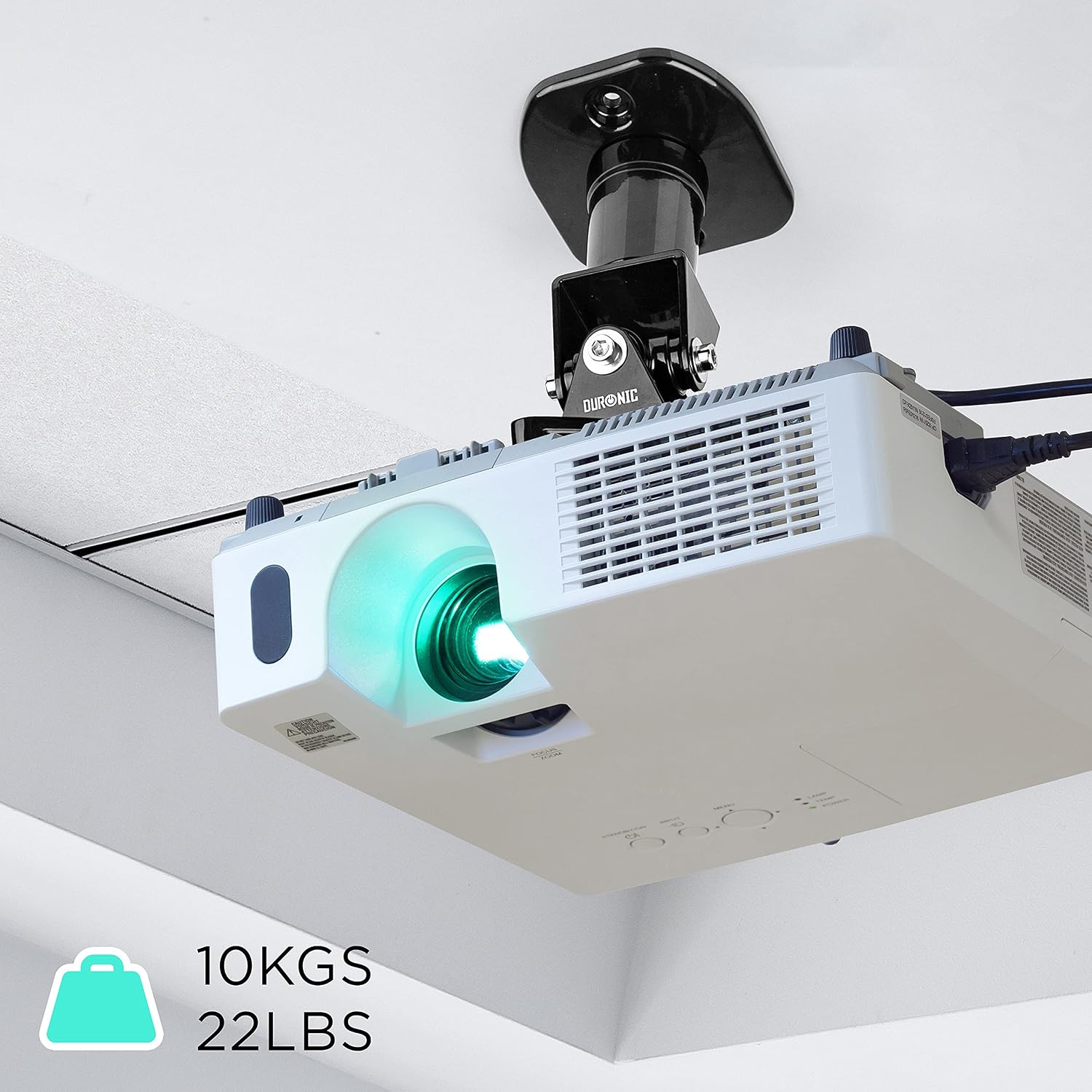 Thumbnail 5 de Duronic PB01XB support vidéoprojecteur 10 kg
