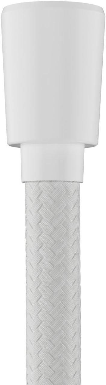 Thumbnail 1 de hansgrohe Designflex – tekstylny wąż prysznicowy 2 m, biały matowy, z ochroną przed załamaniem