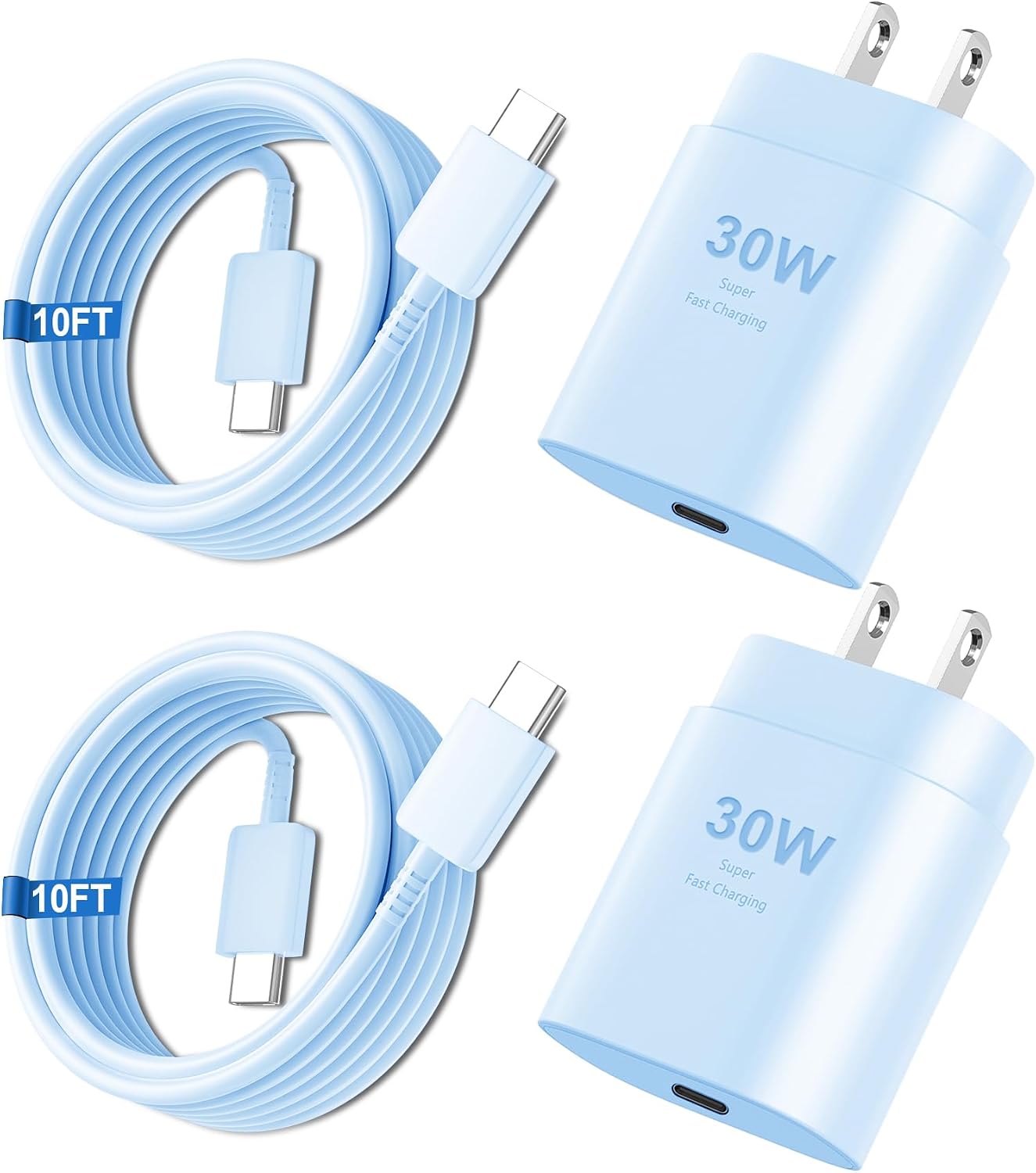Thumbnail 6 de Vilive 30W USB-C Fast Charger with 10ft Cable for iPhone 15–17 Pro Max and More
