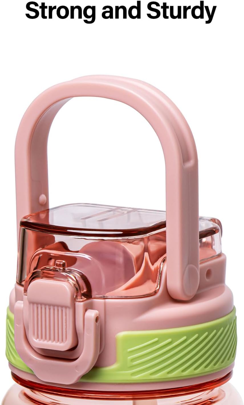 Detalle 2 de ANGVOOL Kids 600ml water bottle with straw