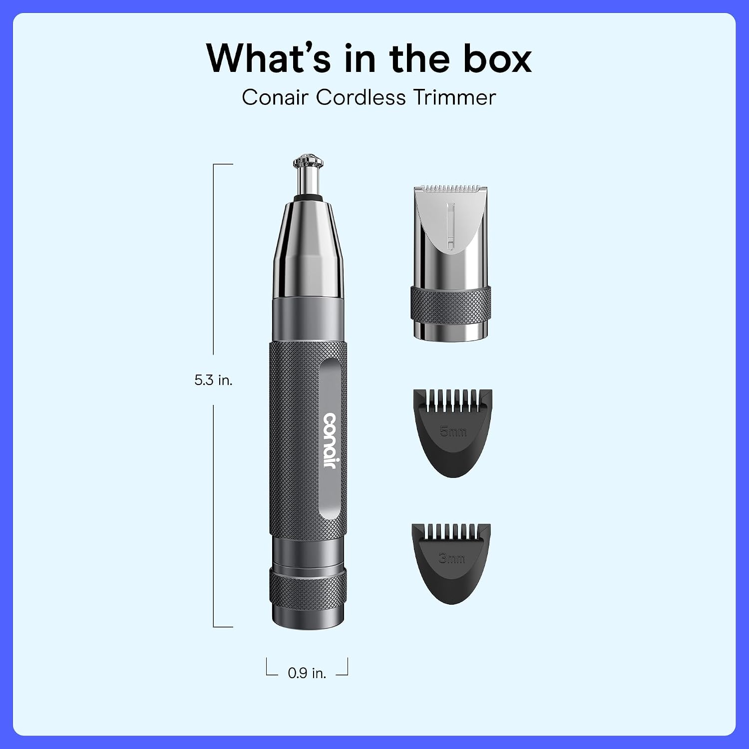 Thumbnail 6 de Conair Men Ear Nose Trimmer 5-piece 🪒