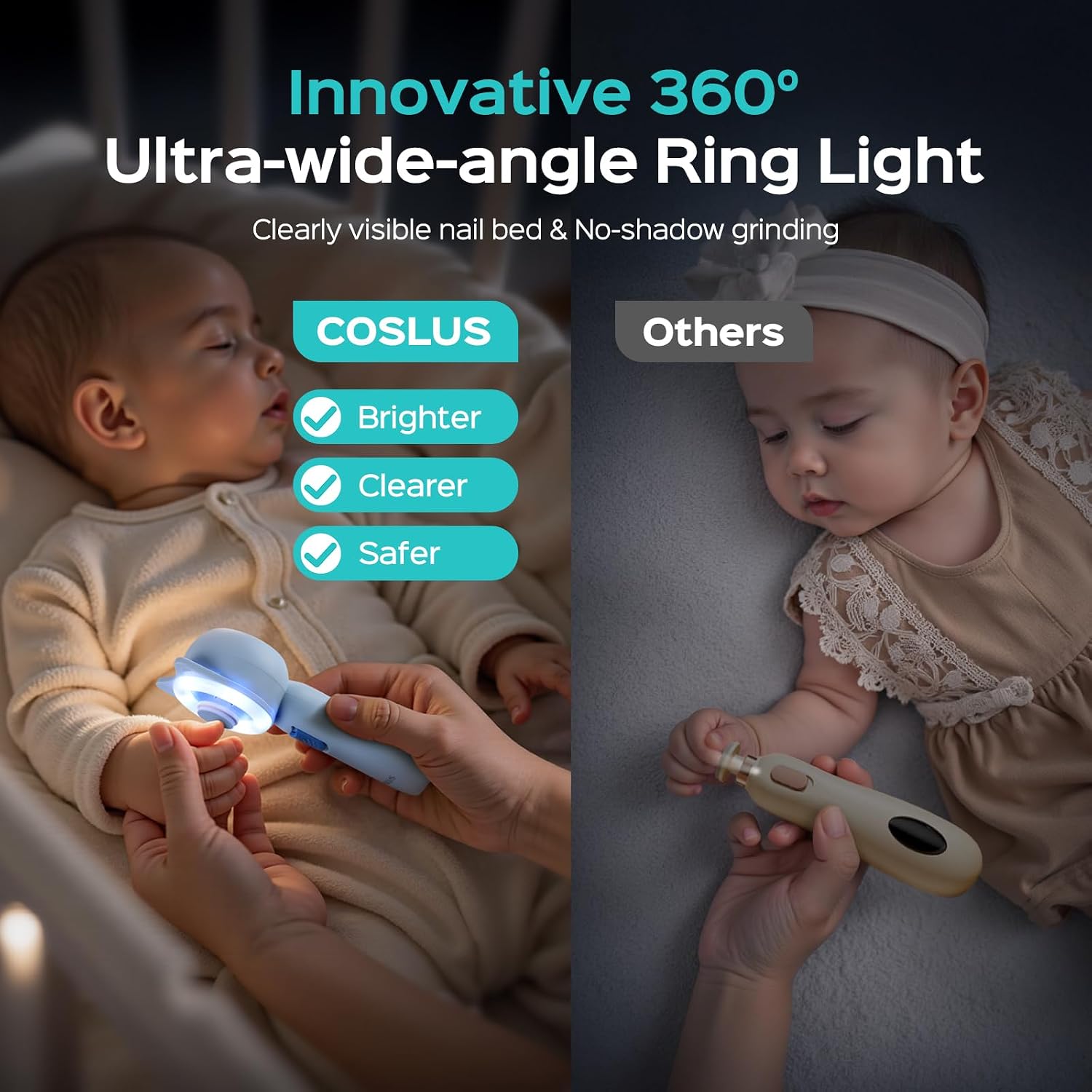 Thumbnail 1 de COSLUS C50 baby nail file 35 dB