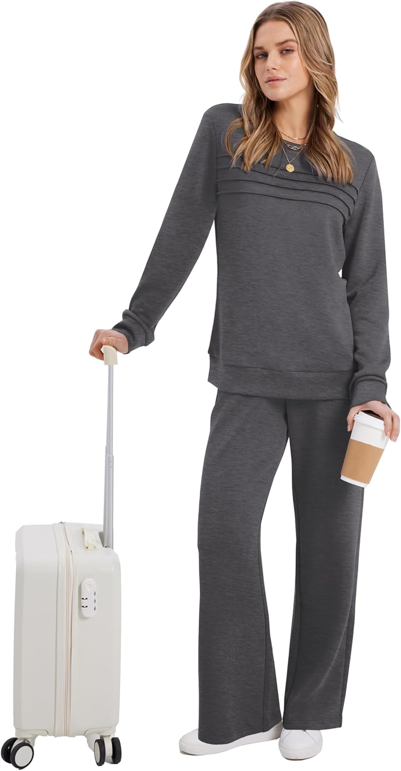 Thumbnail 3 de WIHOLL Women's 2 Piece Sweatshirt Set 2026