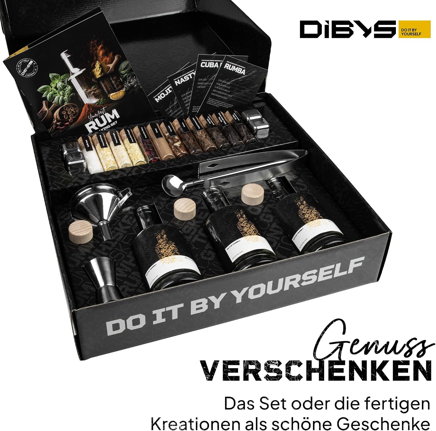 Thumbnail 6 de DIBYS Rum-Selber-Machen-Set mit 12 Botanicals đ„