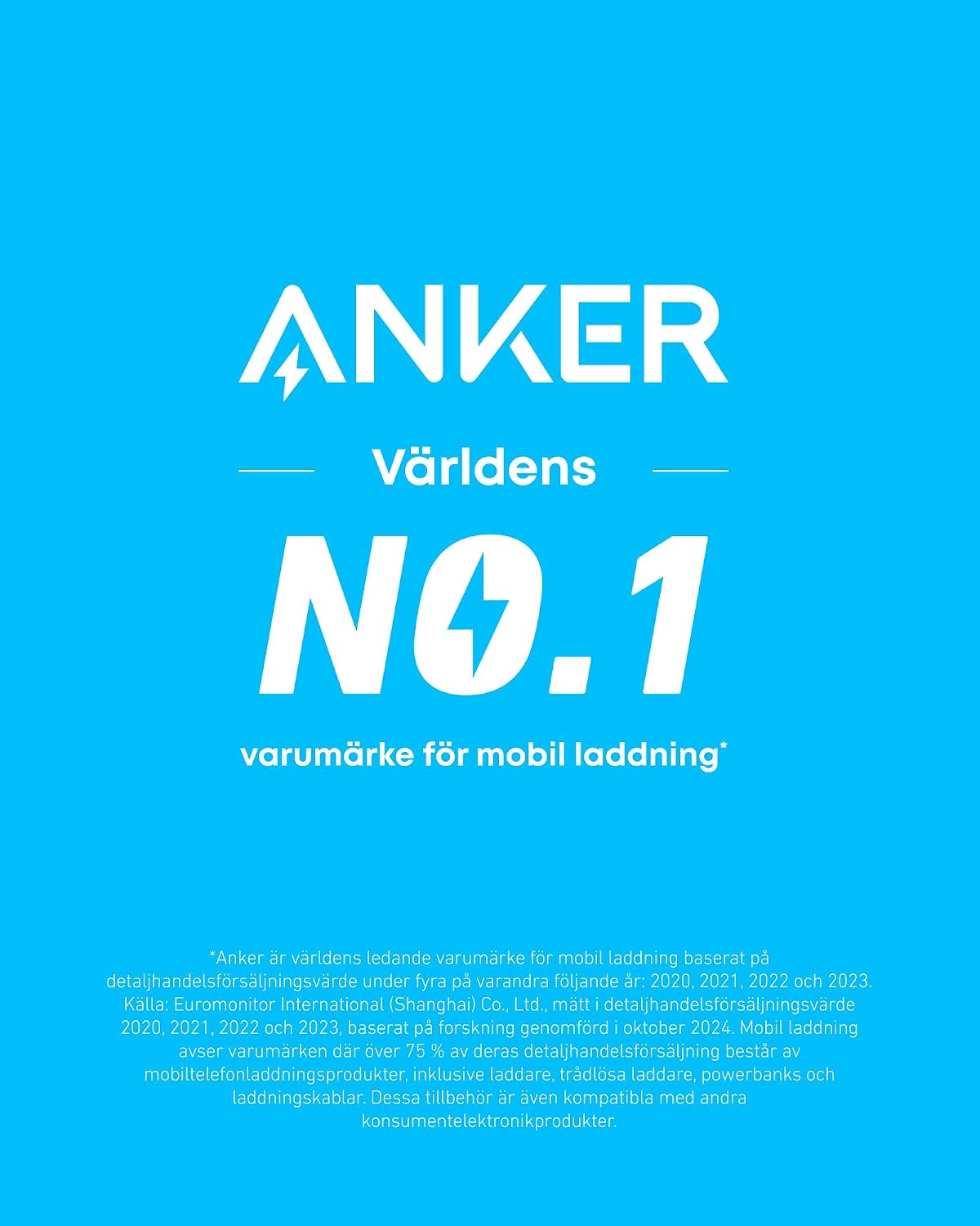 Detalle 2 de Anker 12-i-1 grenuttagstorn med 8 eluttag, 4 USB-portar och 20 W USB-C