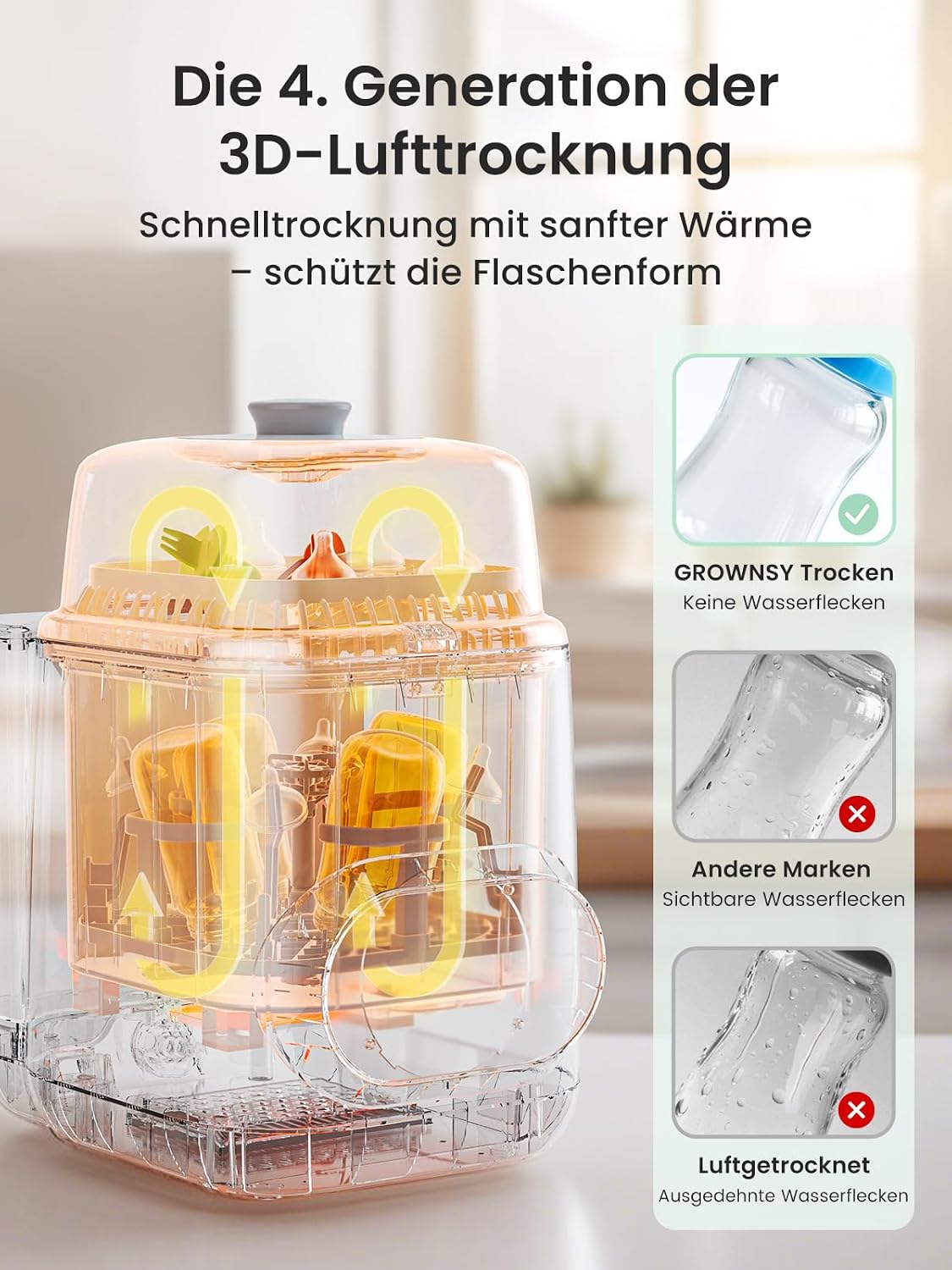 Thumbnail 4 de Grownsy Baby Bottle Washer Pro Babyflaschenreiniger