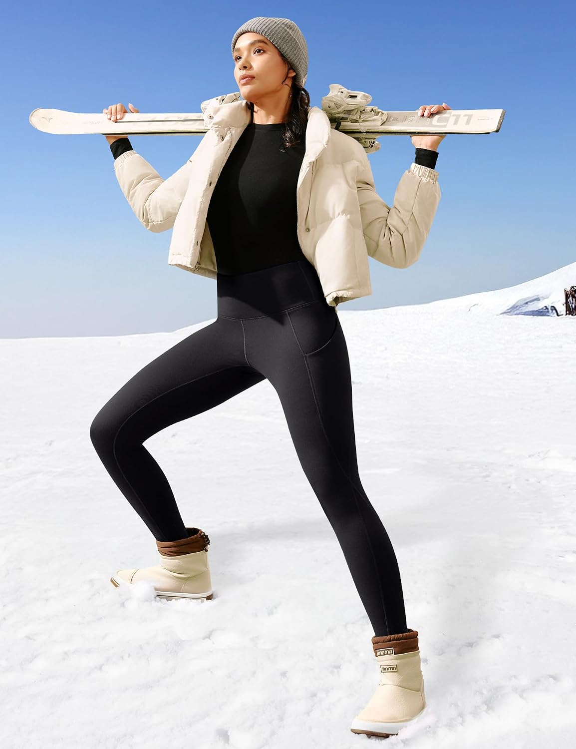 Thumbnail 6 de Ewedoos Women's Fleece-Lined Leggings