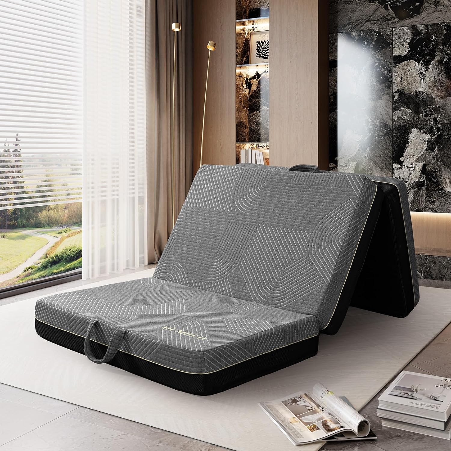 Detalle de GEMBED Tri Folding Mattress 6 Inch Twin