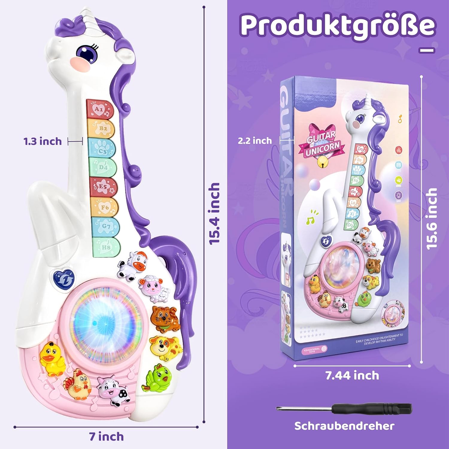 Thumbnail 6 de Musik-Lernspielzeug Gitarre ab 12 Monaten