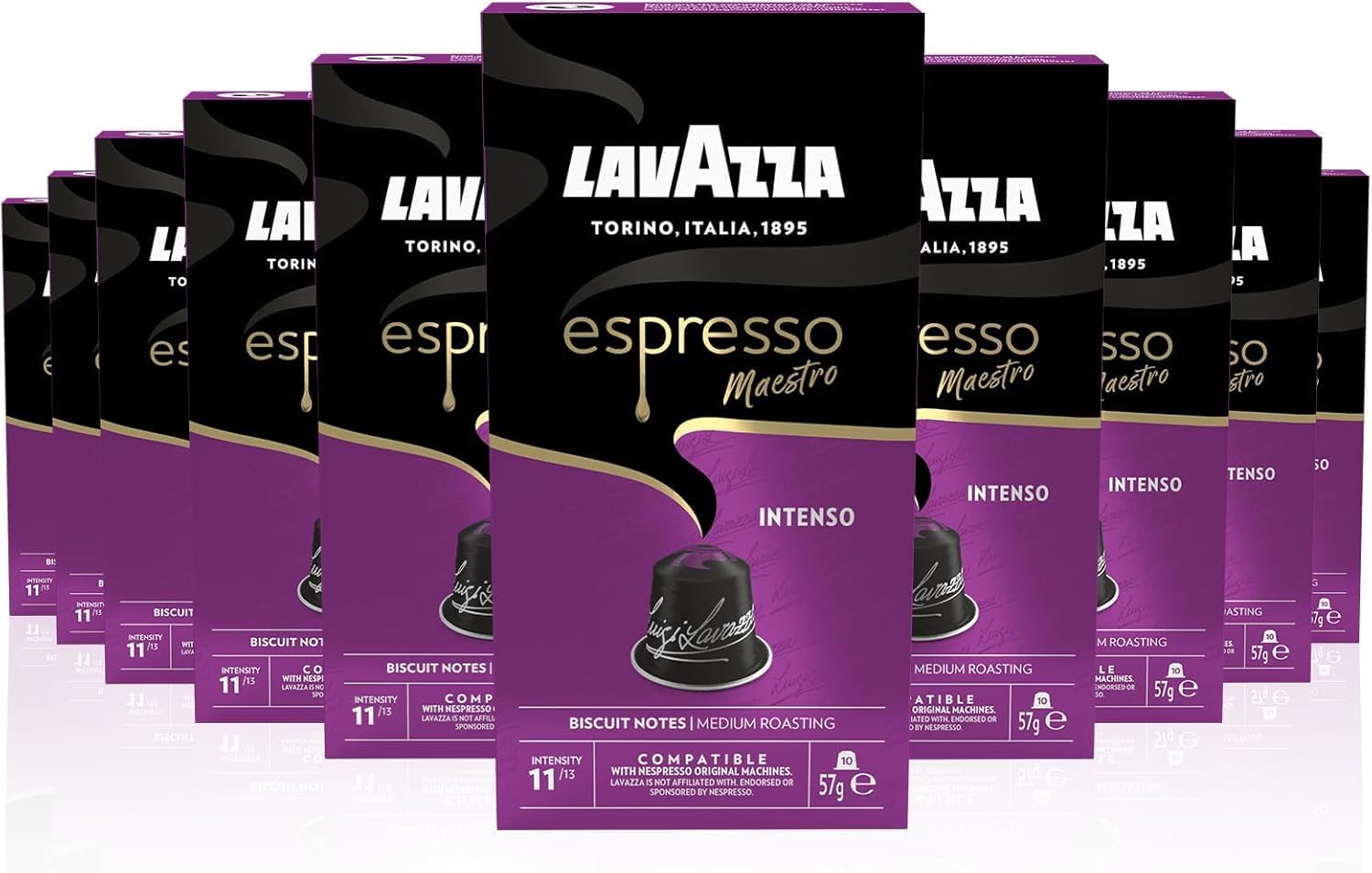 Thumbnail 6 de Lavazza Espresso Maestro Intenso – 100 capsules compatibles Nespresso Original