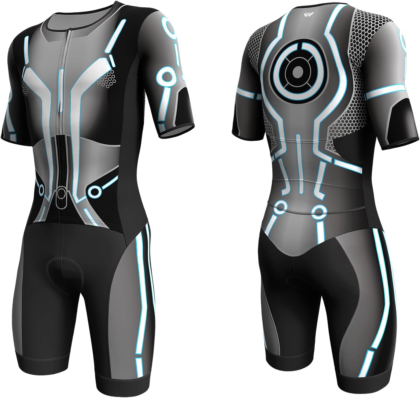 Detalle de Lo.gas Herren Pro Trisuit Kurzarm Triathlonanzug