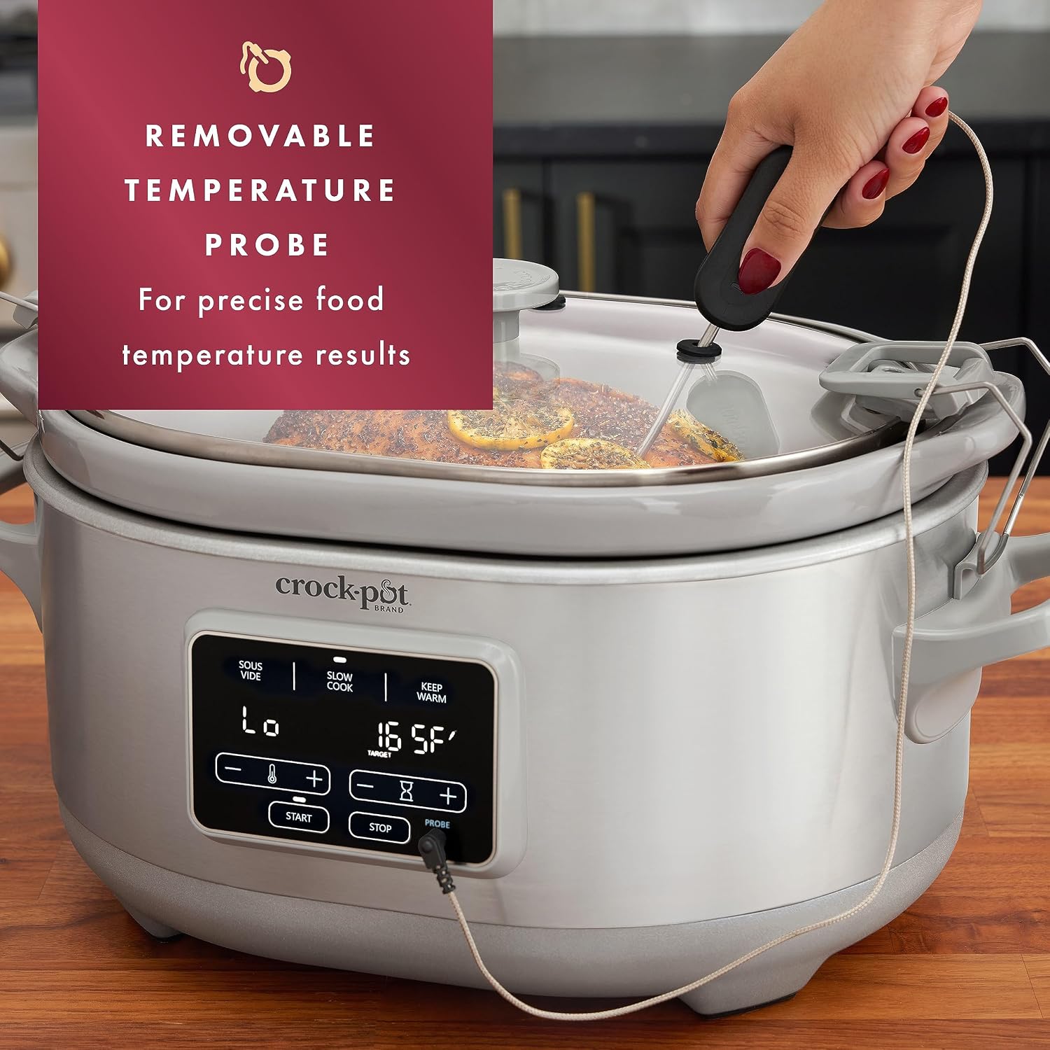 Detalle 1 de Crockpot Programmable 7-Quart Slow Cooker 🍲