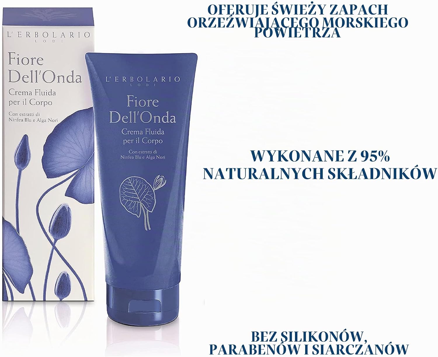 Thumbnail 2 de L'Erbolario Fiore dell’Onda krem do ciała 200 ml z witaminą E
