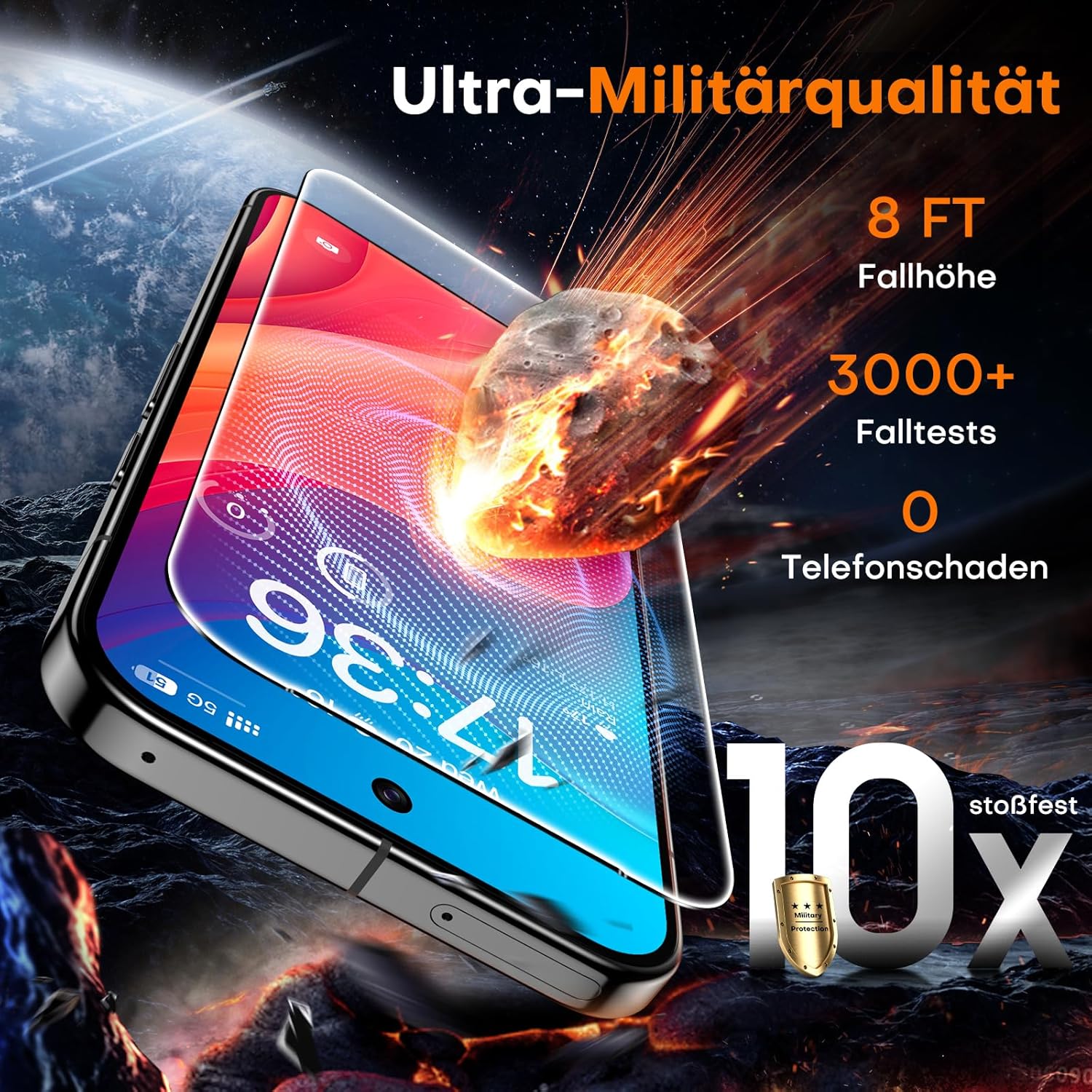 Thumbnail 2 de TOCOL Google Pixel 10 Pro XL Schutzfolie