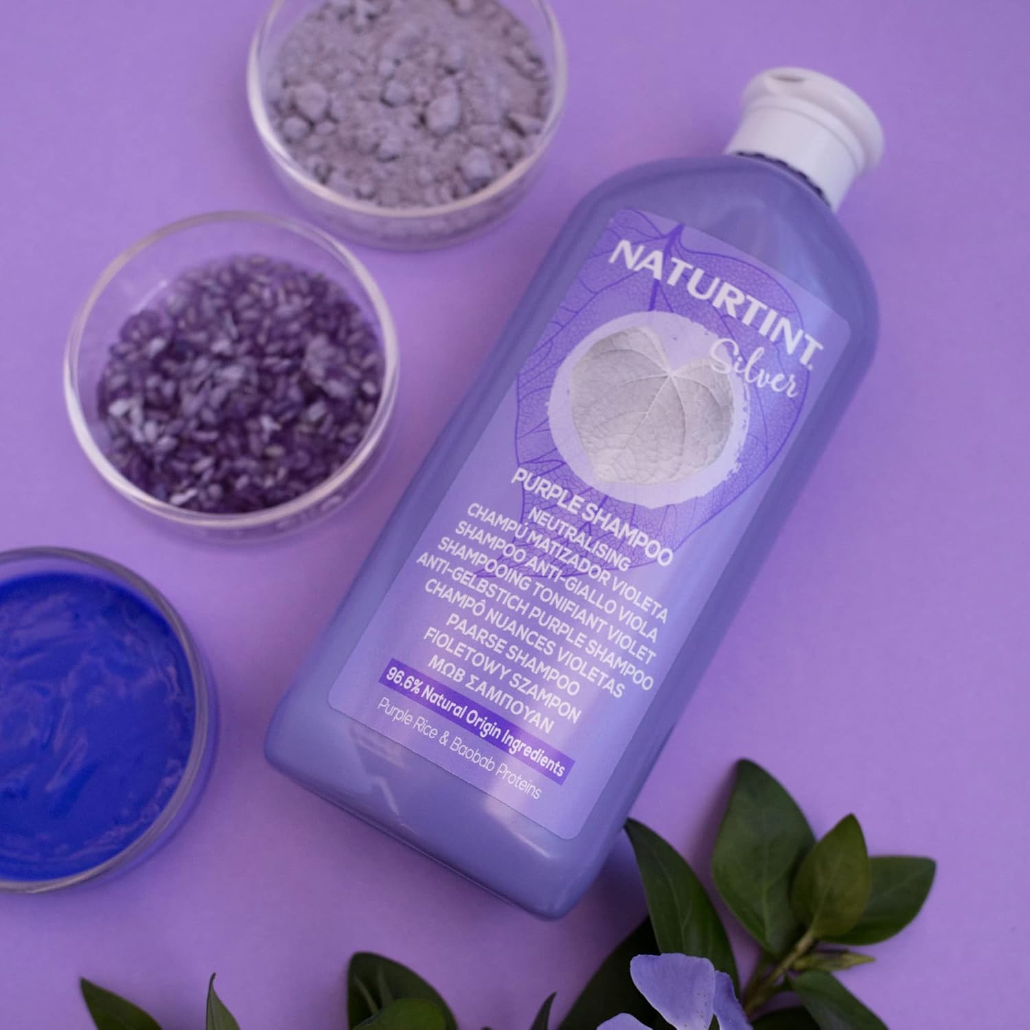 Thumbnail 5 de Naturtint Violet Colour Shampoo – entfernt gelbliche und kupferfarbene Töne im blondem Haar, 330 ml
