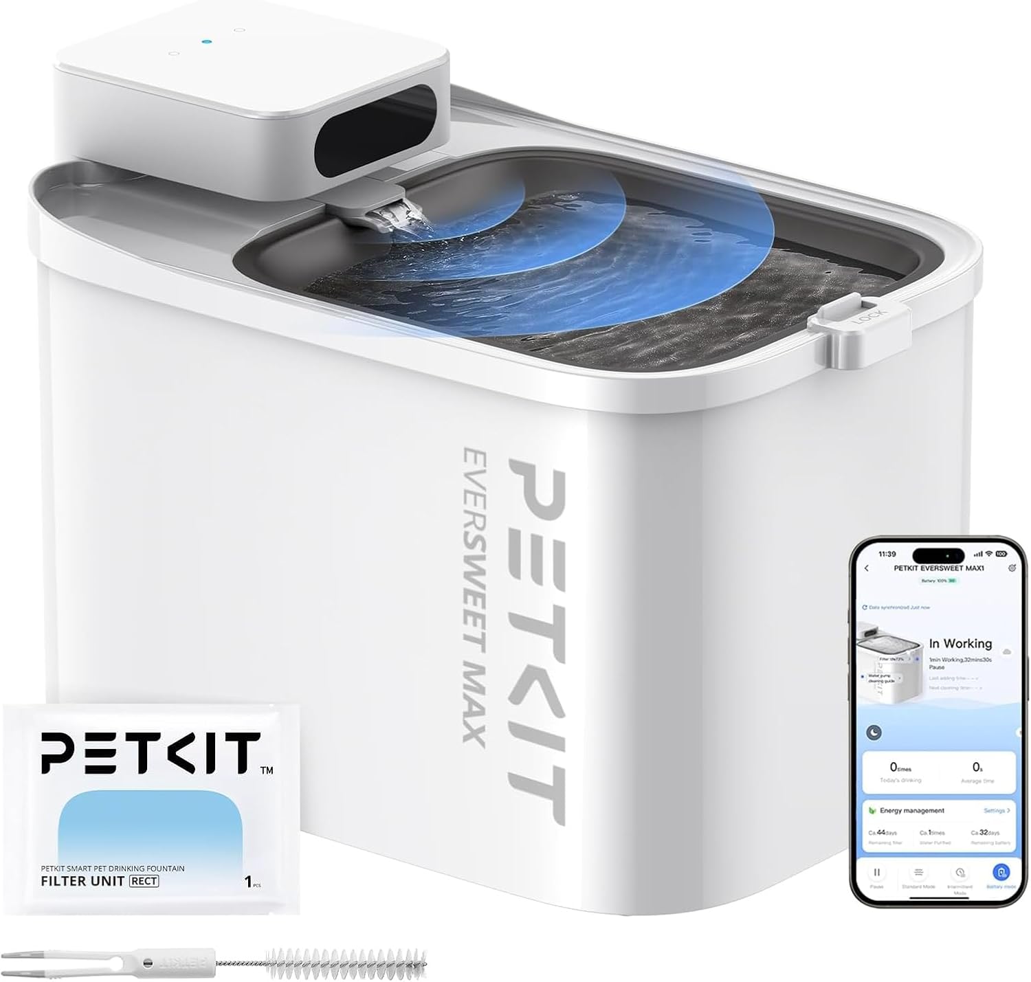 Thumbnail 6 de PETKIT EVERSWEET MAX Filter Unit RECT Fountain Filter