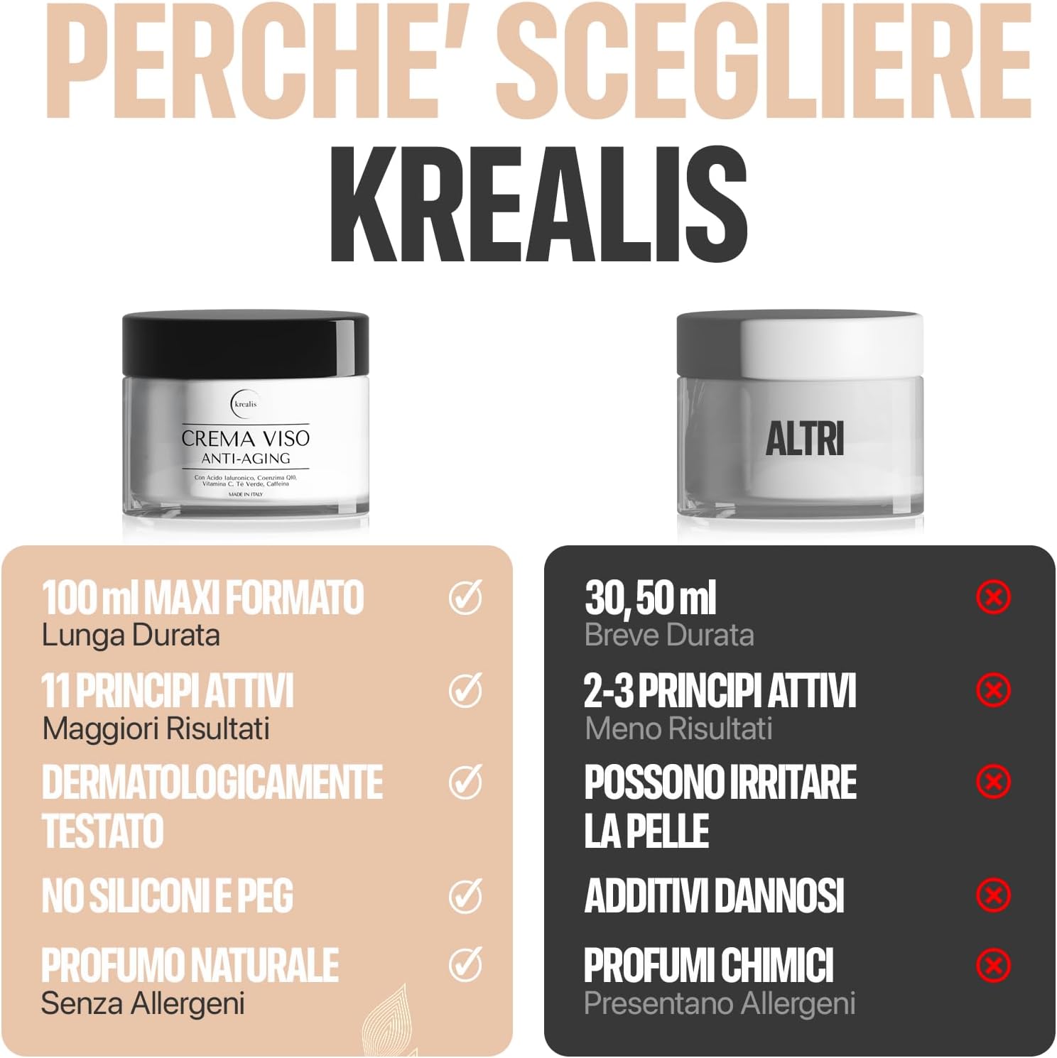 Thumbnail 4 de Crema Viso Antirughe 100ml con Acido Ialuronico